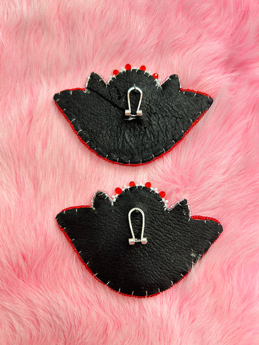 Large Lotus Hearts (Red, White, Copper)